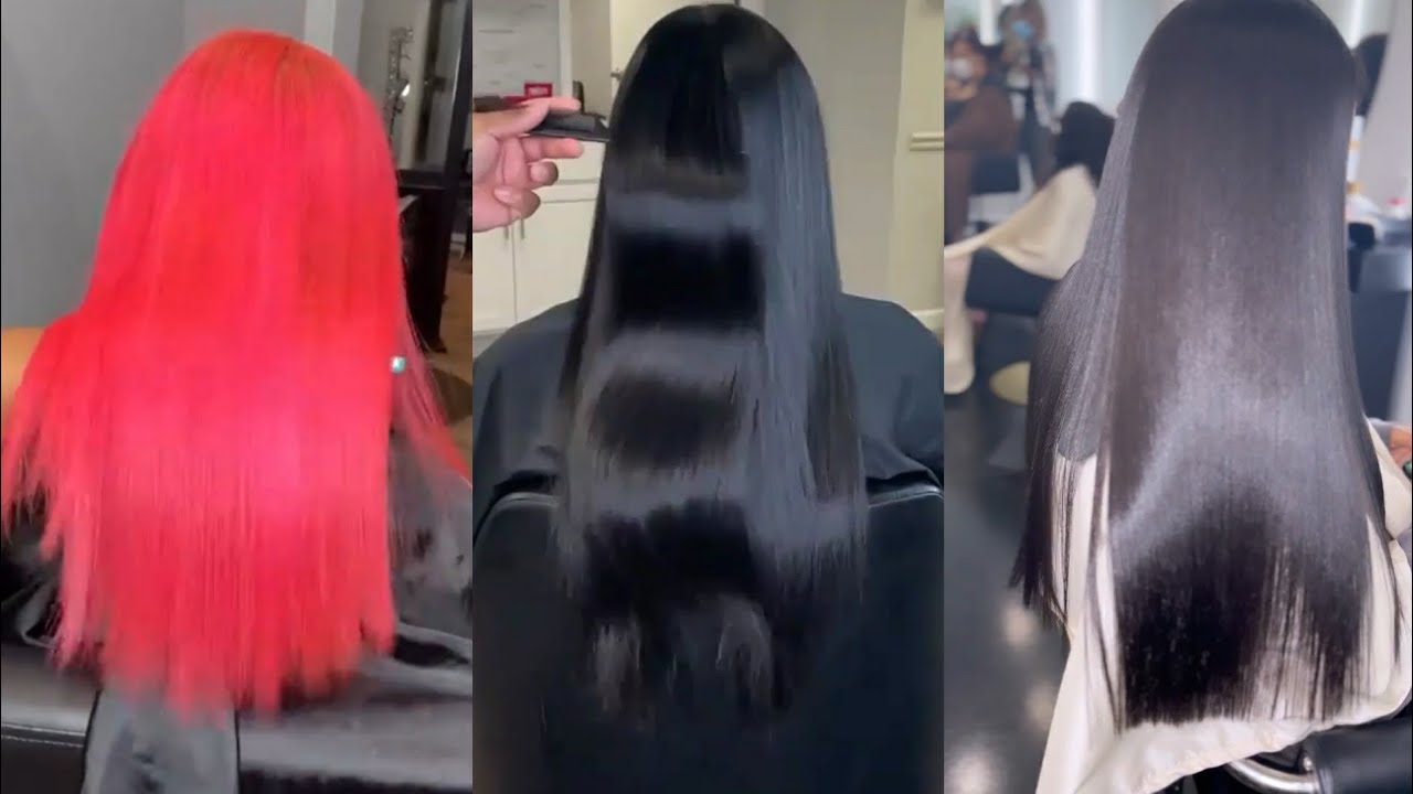 Satisfying Silk Press Results - Compilation