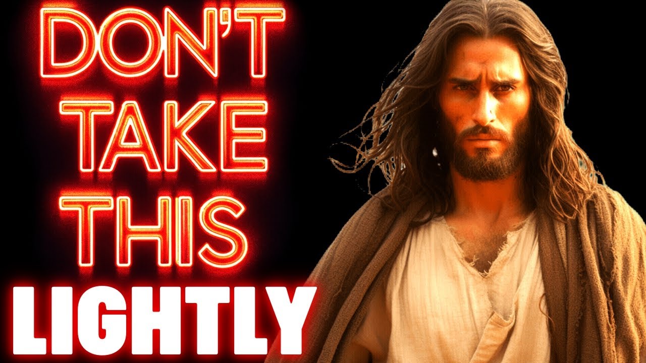 🔴 TAKE THIS SERIOUSLY MY CHILD । God's Message Now For You Today | God Helps