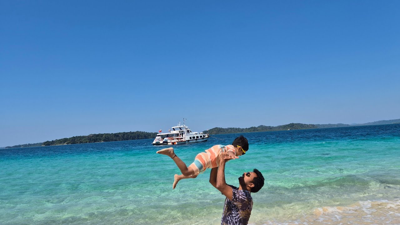 Andaman’s Most Beautiful Beach # jolly buoy  🌴 🌊 