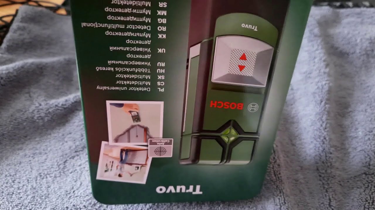 Детектор металла и проводки Bosch Truvo