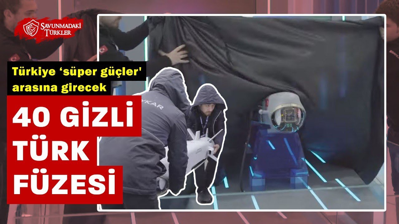 40 gizli Türk füzesi: Türkiye 'süper güçler' arasına girecek