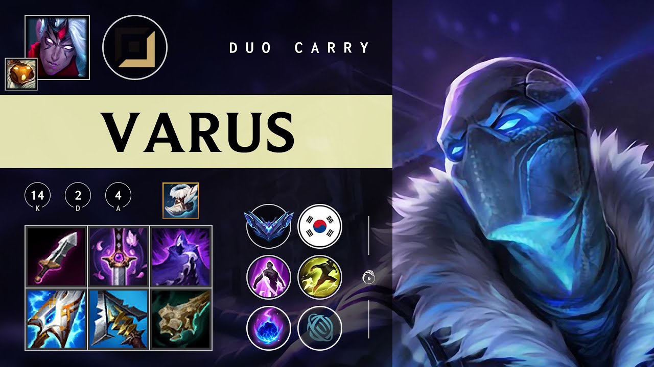 Varus ADC vs Ashe - KR Diamond Patch 26.02