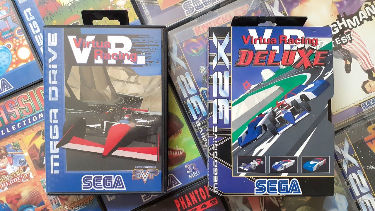 🔎 VIRTUA RACING (Sega Megadrive) et son UPGRADE 32X