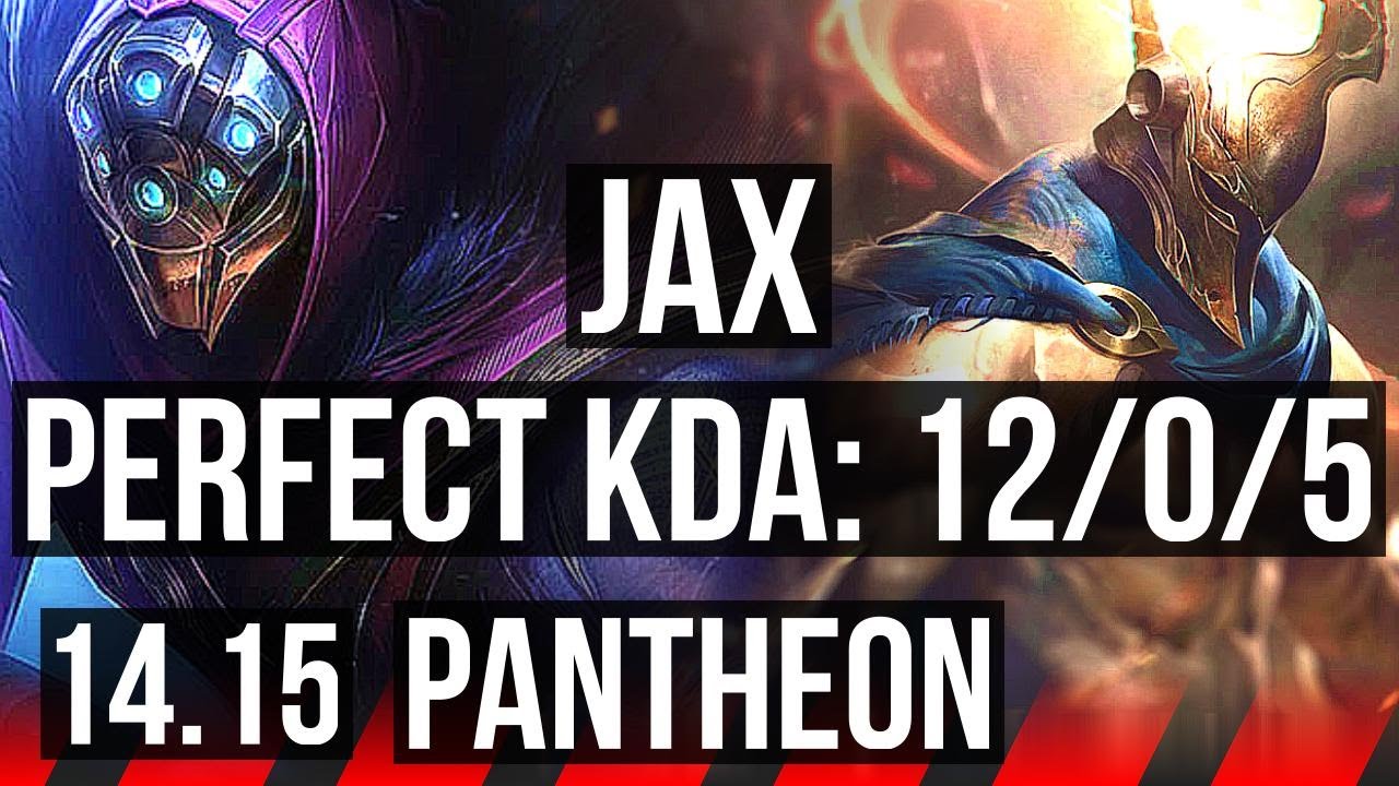 JAX vs PANTHEON (TOP) | 12/0/5, Legendary | EUW Master | 14.15