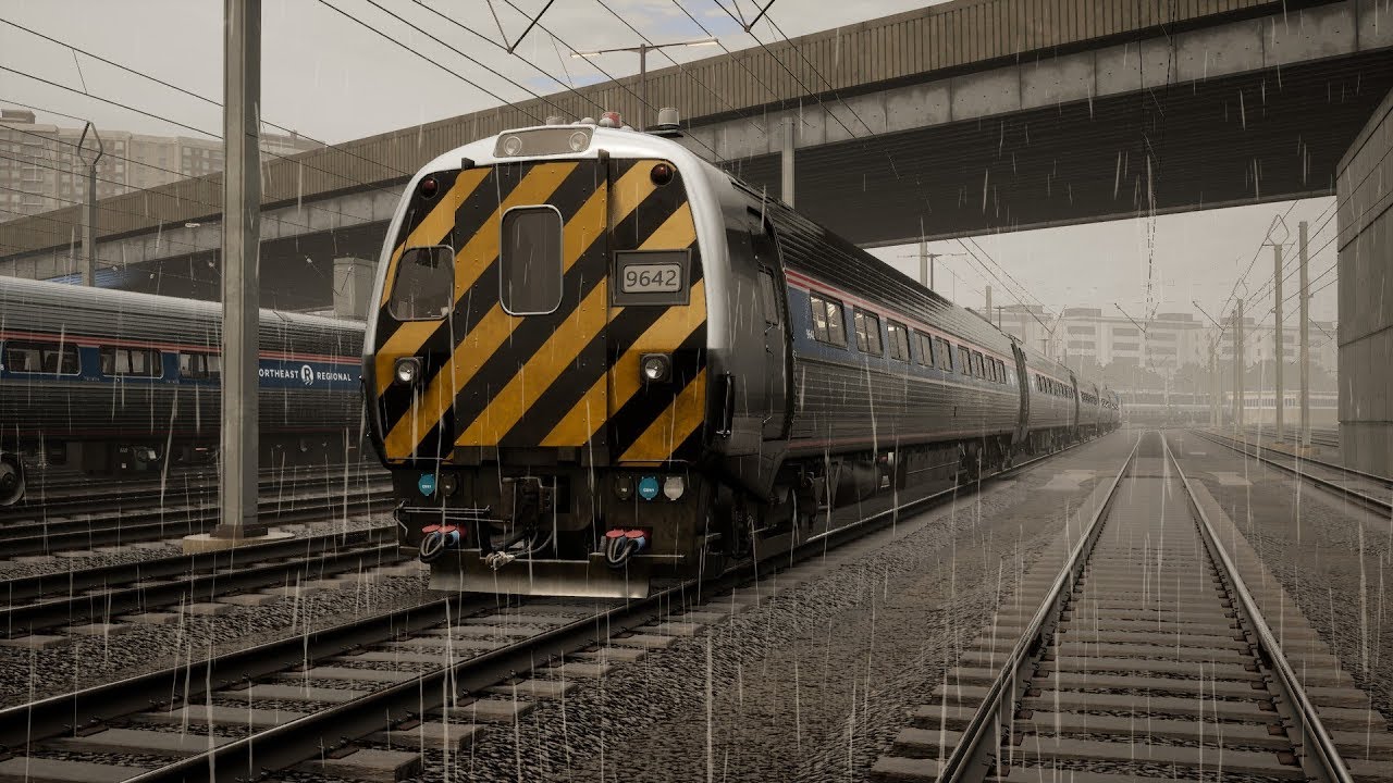 Train Sim World HD 60FPS: Metroliner Cab Car First Look! Amtrak Keystone Sunnyside Yard-Newark Intl.
