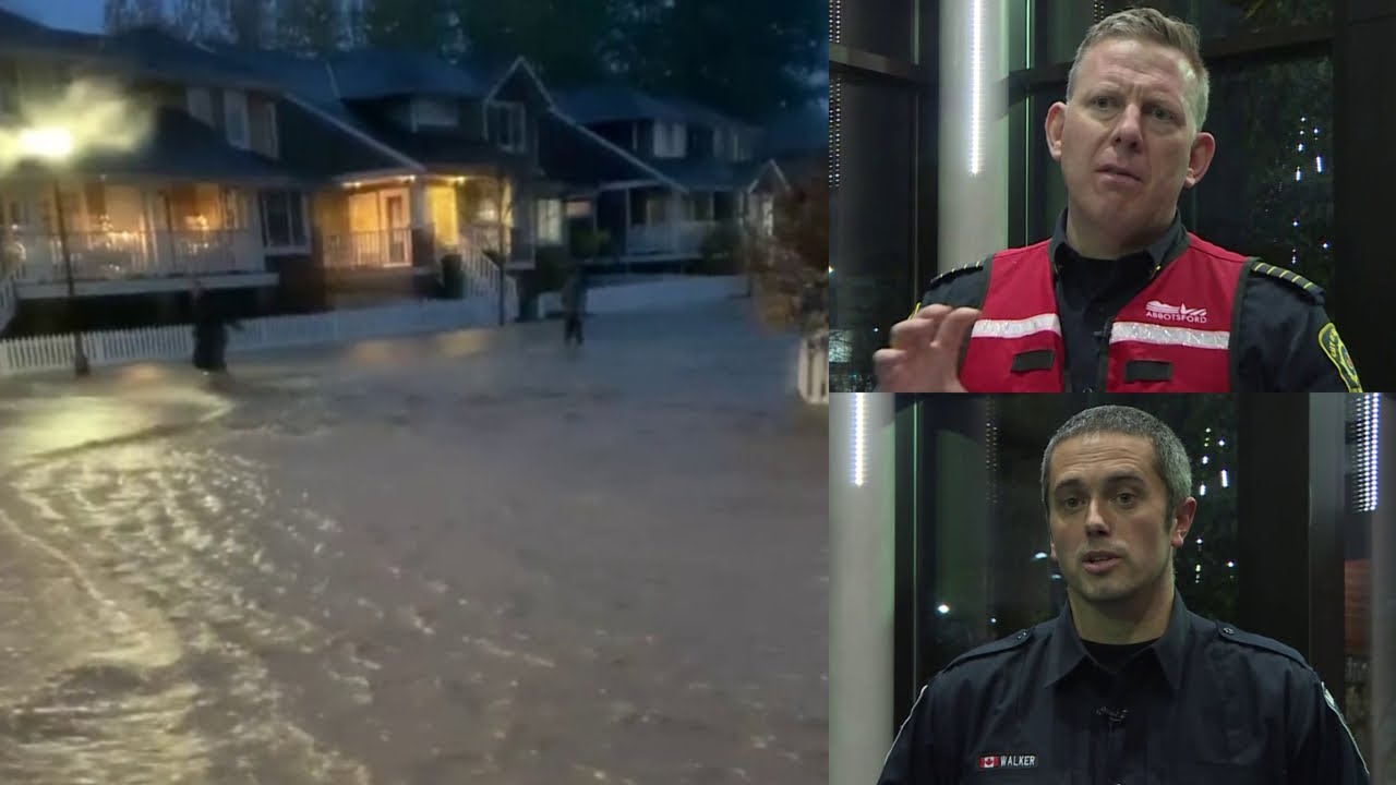 Major flooding in Abbotsford, B.C.