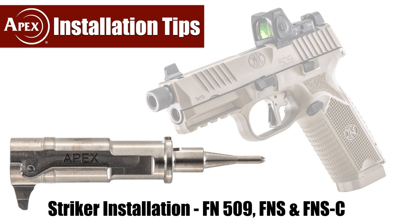How To Install The Apex Striker In The FN 509, FNS & FNS-C