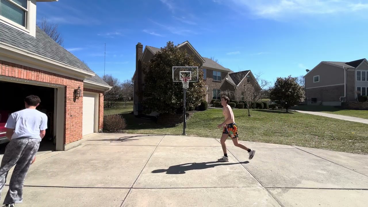 1v1 Basketball Game 2 (Raw Footage)
