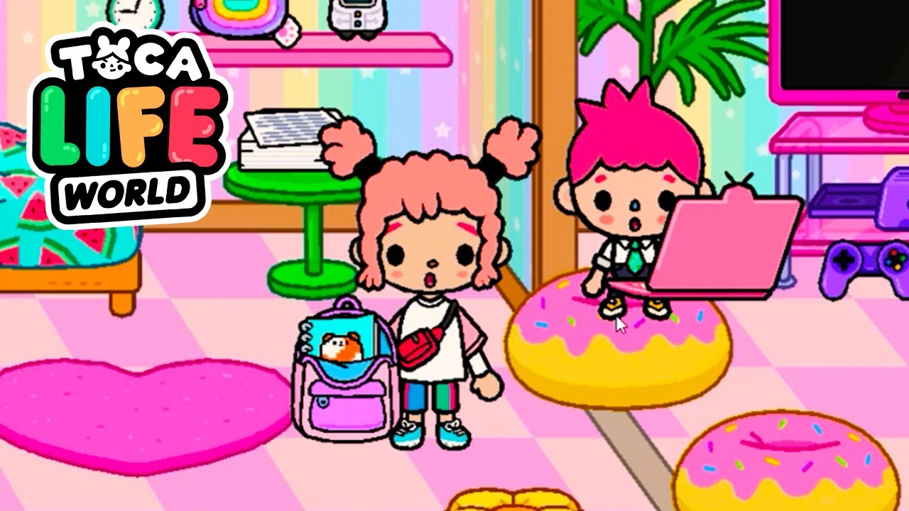 Rutina Diaria de una Adolescente!  Toca Boca Life World