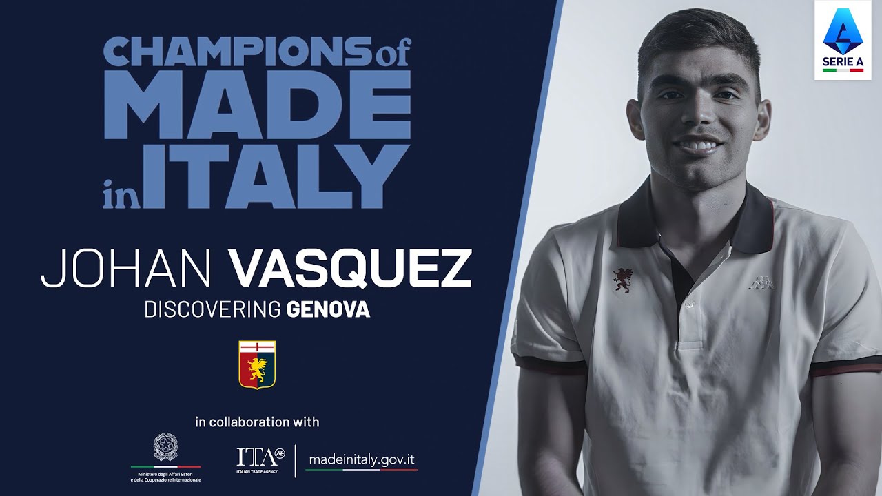 Genoa: Football, Ships & Dreams | Champions of #MadeinItaly with Johan Vasquez | Serie A 2024/25