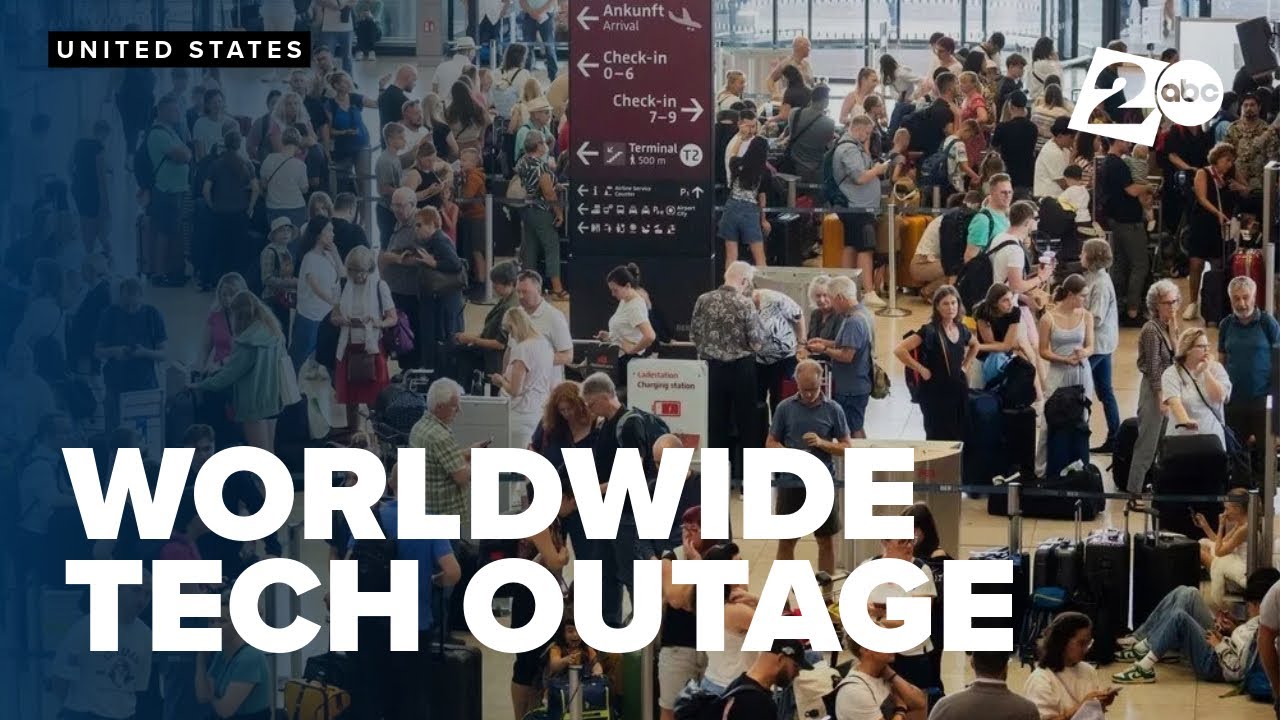 Worldwide tech outage causes national impacts to flights, banks, health services