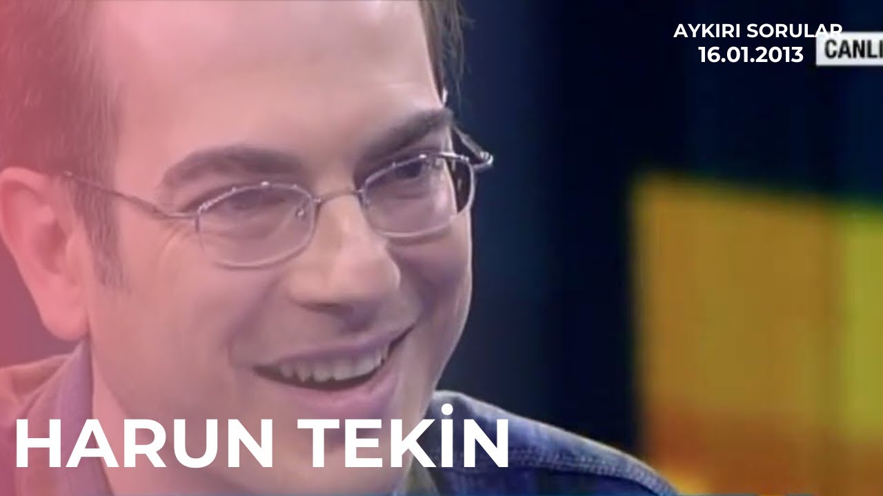 Harun Tekin: 'Yetmez ama evet' demedim, boykot ettim |&nbsp;AYKIRI SORULAR (16.01.2013)