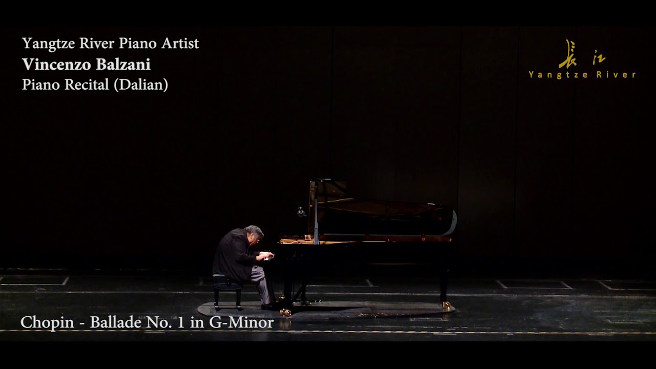 Ballade No. 1 in G Minor (Chopin) - Vincenzo Balzani (Yangtze River Piano Aritist)