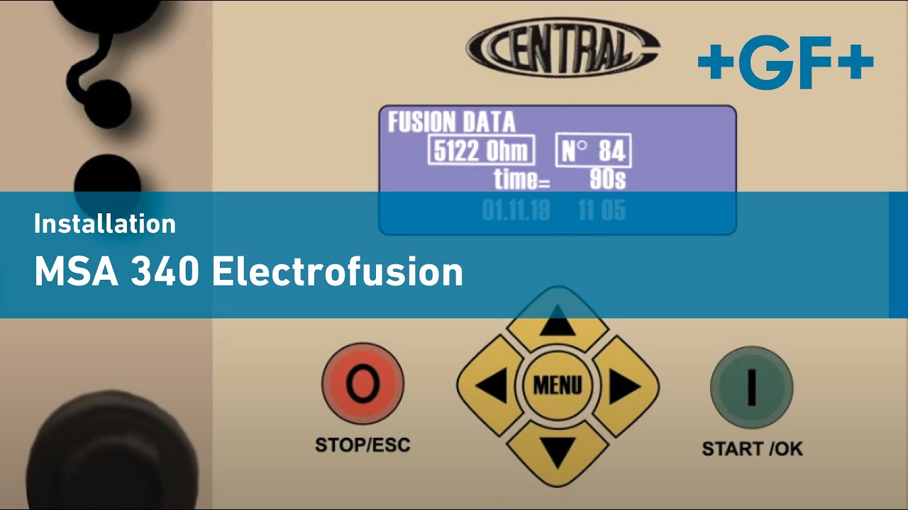 How to use MSA 340 Electrofusion Processor