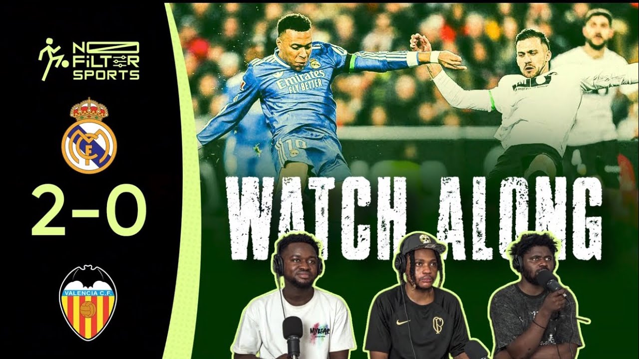 Real Madrid Vs Valencia 2-0 Mbappe on the scoresheet again!! 🔥🧨😤😱