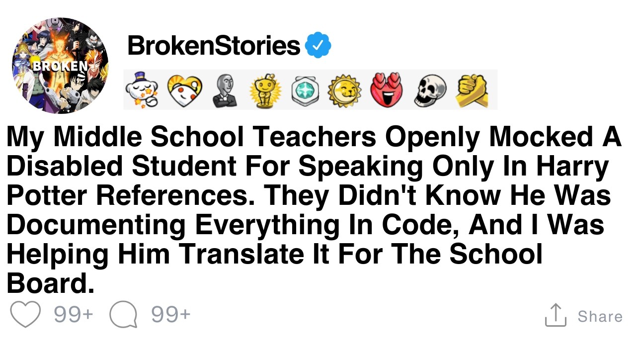 [FULL STORY] When Did The Autistic Kid In School Show You A Secret?