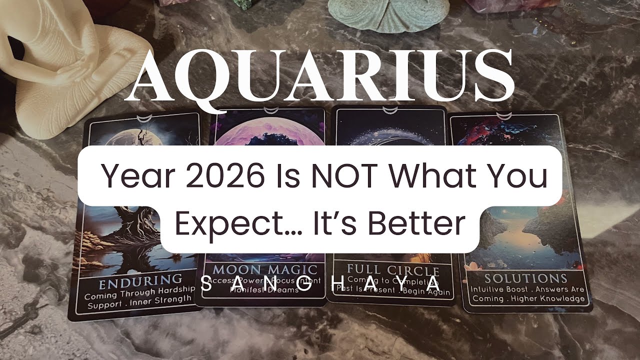 ♒️ ВОДОЛЕЙ — 2026 год — это НЕ то, что вы ожидаете… Он лучше