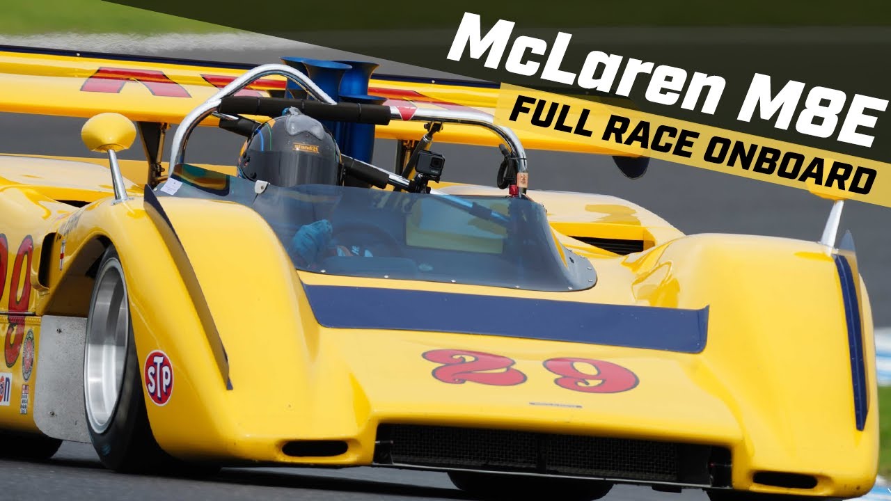 McLaren M8E // FULL RACE ONBOARD [HD]
