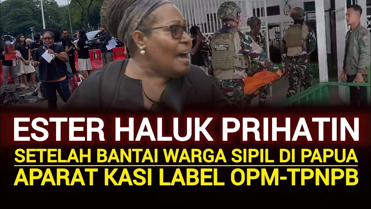 #M1L1T3R ADALAH AKAR MASALAH KEMANUSIAAN DI PAPUA #ESTERHALUK #AKSIKAMISAN MANUSKRIP PAPUA