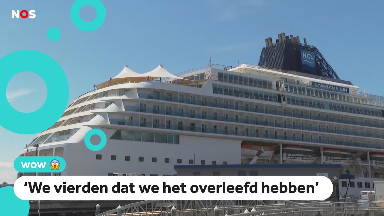 Cruiseschip botst tegen ijsberg