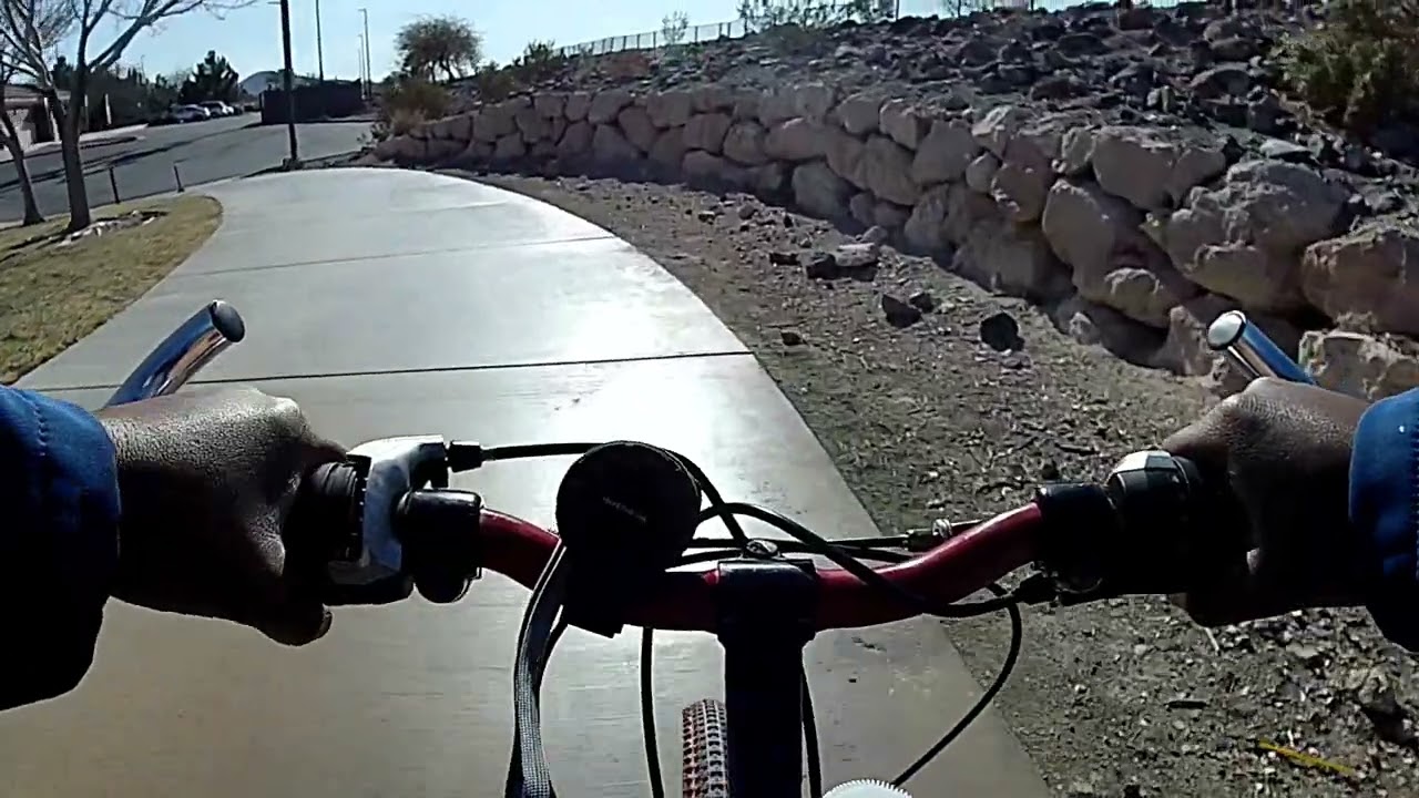 Biking The Seven Hills Trail in Henderson, Nevada