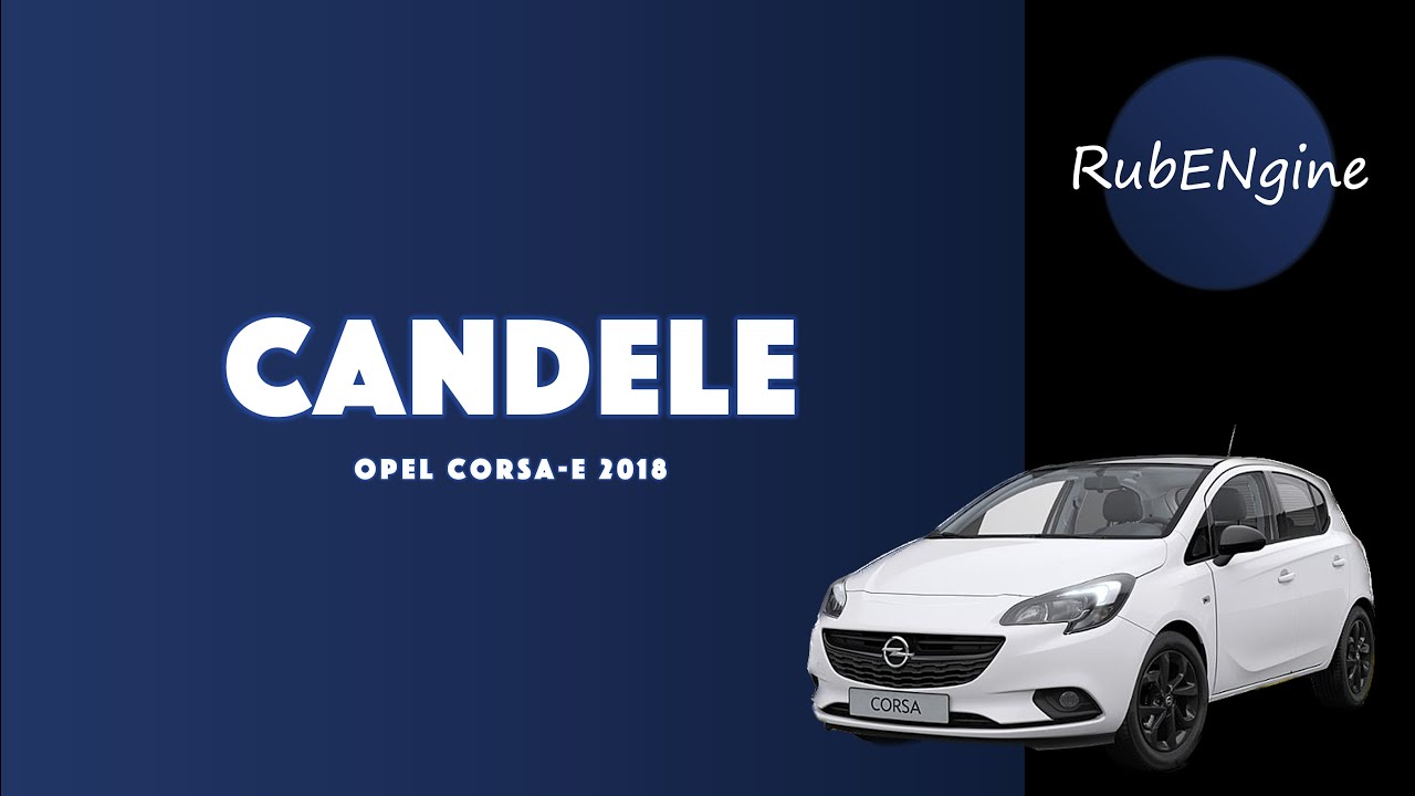 Sostituzione delle candele (Opel Corsa-e 2018)