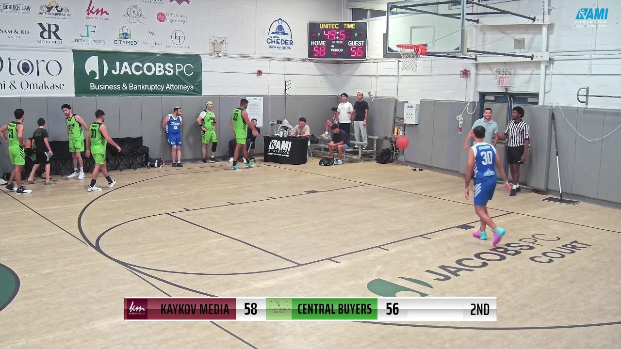 WEEK 13 GAME 2  : Maroon ( Kaykov Media )   VS  Light Green ( Central Buyers )