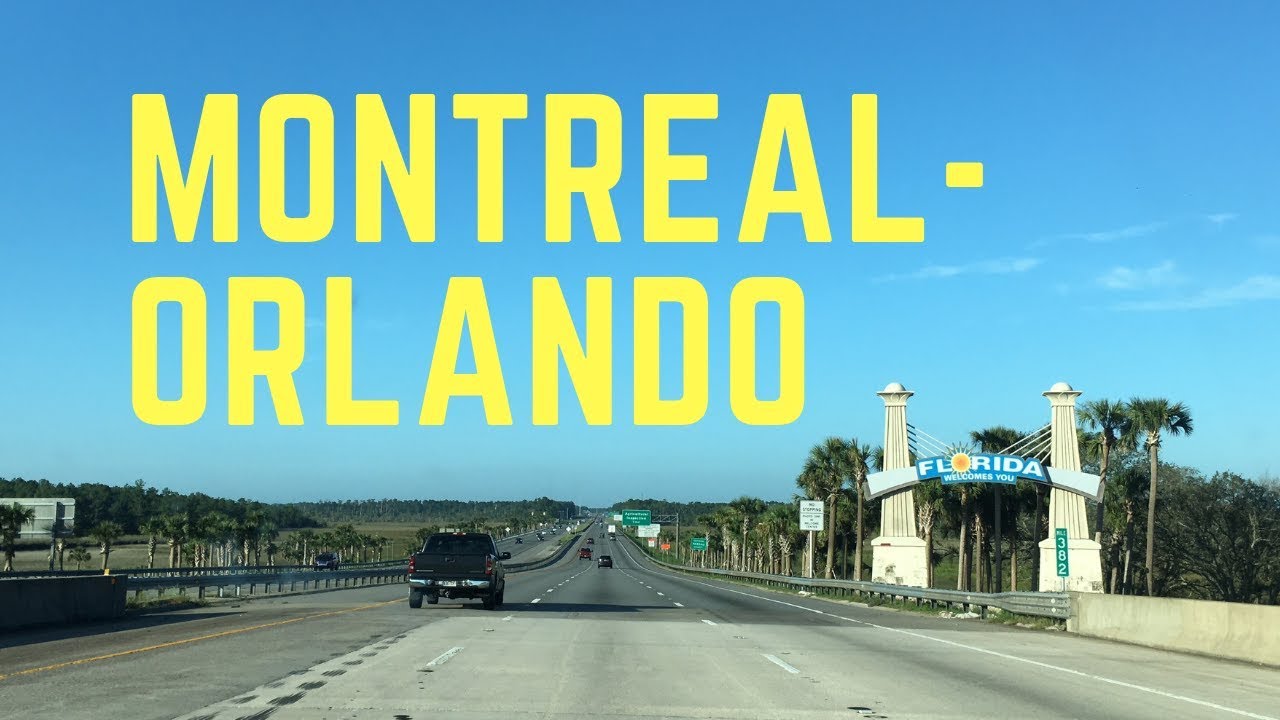 Montréal-Orlando 🚙 (I-81 et I-95) - Vlog Disney en français - Bella Isabella WDW