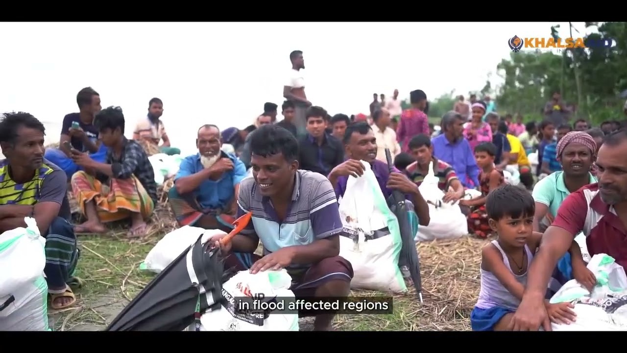 Khalsa Aid is on the ground in Bangladesh, delivering vital relief to flood-affected communities..