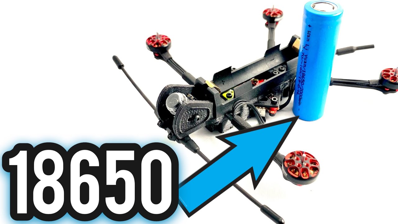 Rekon 3 -  Tiny printable drone 18650 powered HGLRC nano long range by dave_C