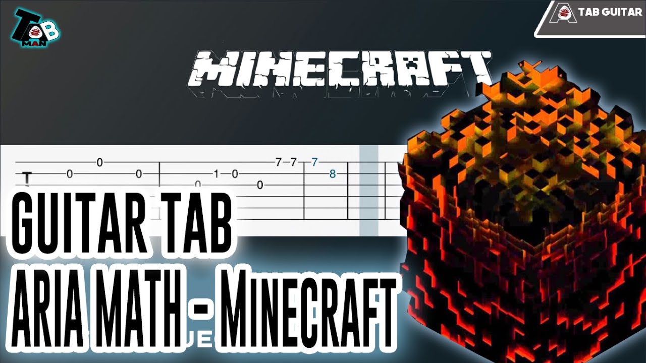 ARIA MATH - Minecraft Guitar Tutorial (TAB)