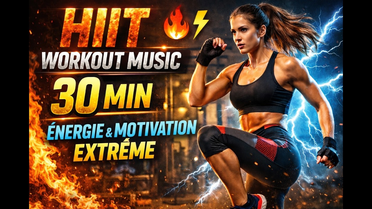 🔥 HIIT Workout Music 30 MIN | Boost d’Énergie et Motivation Extrême