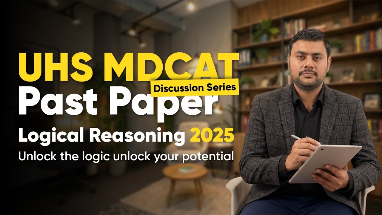 UHS MDCAT Logical Reasoning | Master Tricky MCQs with Smart Techniques | KIPS Virtual