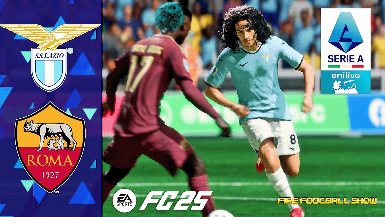 Lazio vs Roma | Serie A 24/25 (32° Giornata) | EA Sports FC 25