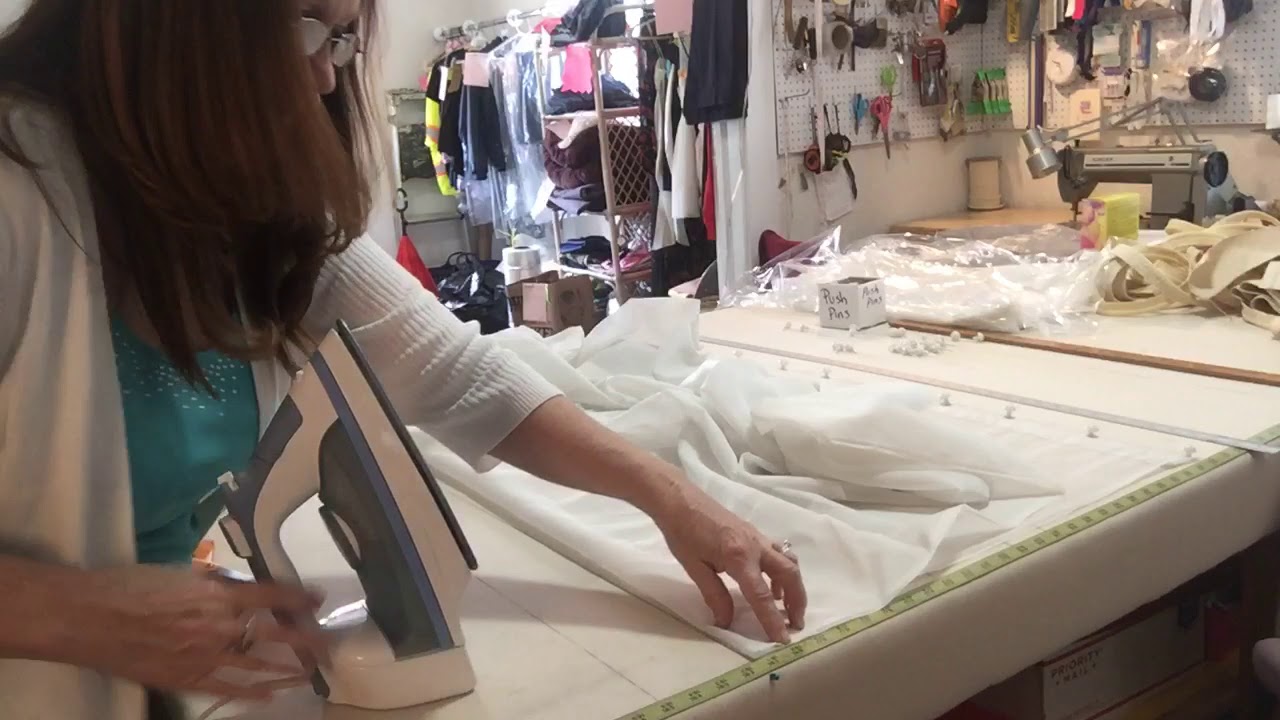 How to Shorten Sheer Curtains