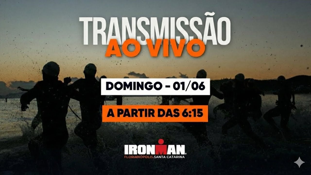 AO VIVO | LIVE - 2025 IRONMAN Brasil (Profissionais)