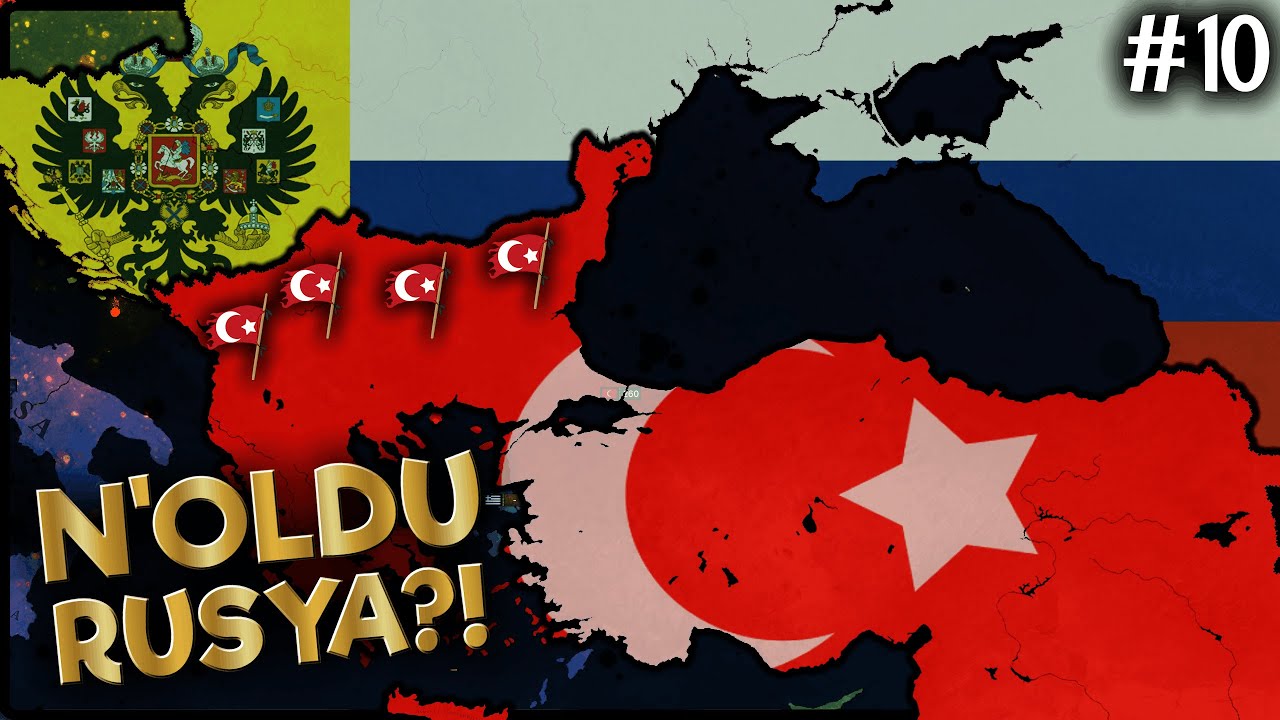 N'OLDU RUSYA?! | AGE OF HISTORY 3 | 1.DÜNYA SAVAŞI OSMANLI - #10