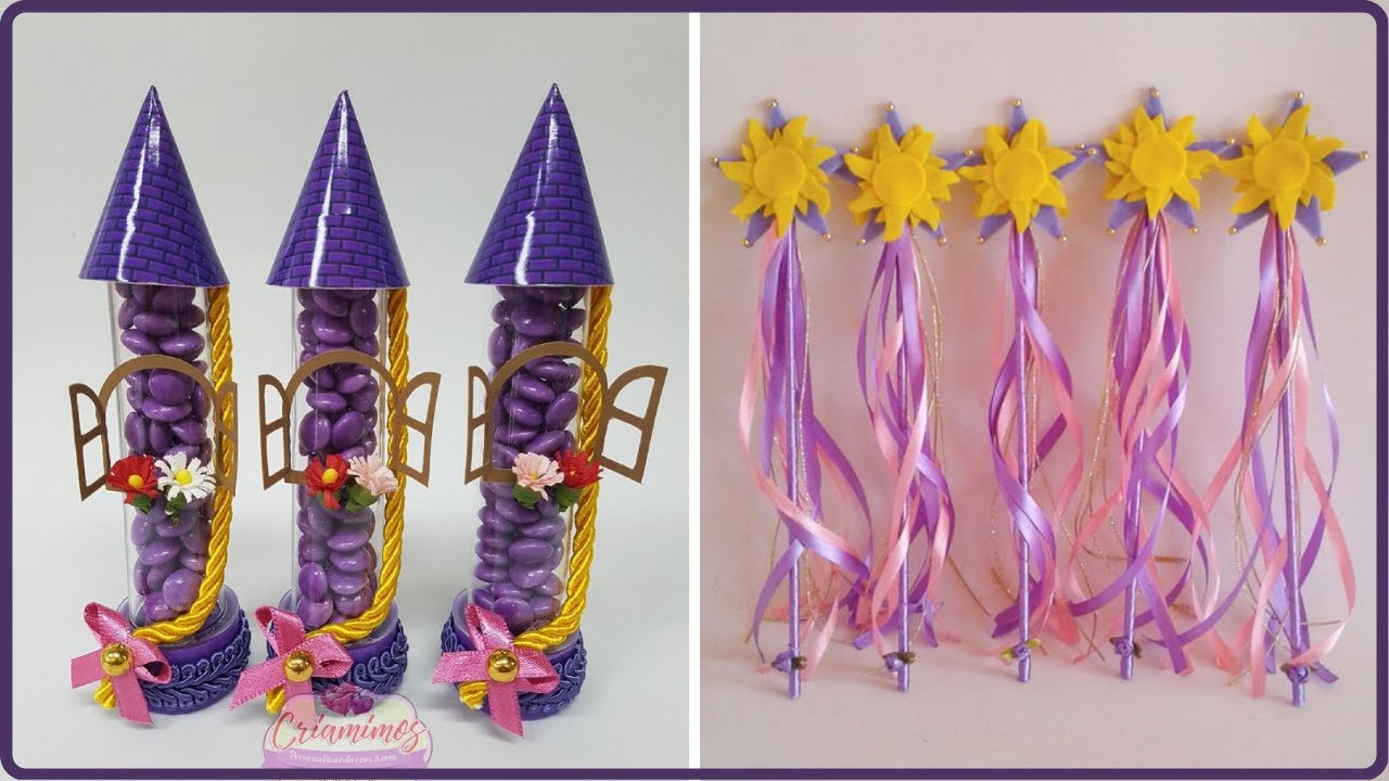 TOP 10 LEMBRANCINHAS RAPUNZEL