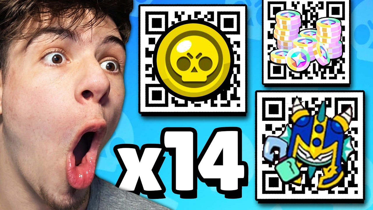 NEW ALL WORKING QR CODE x1 + FREE BRAWLER + SKIN in Brawl Talk!