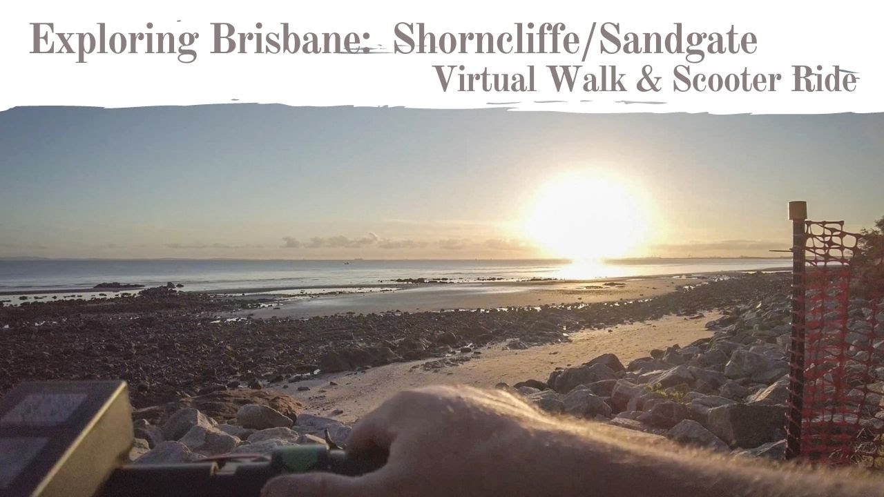 Beach Walk & Scooter Ride Virtual Tour #POV #virtualtour #walk