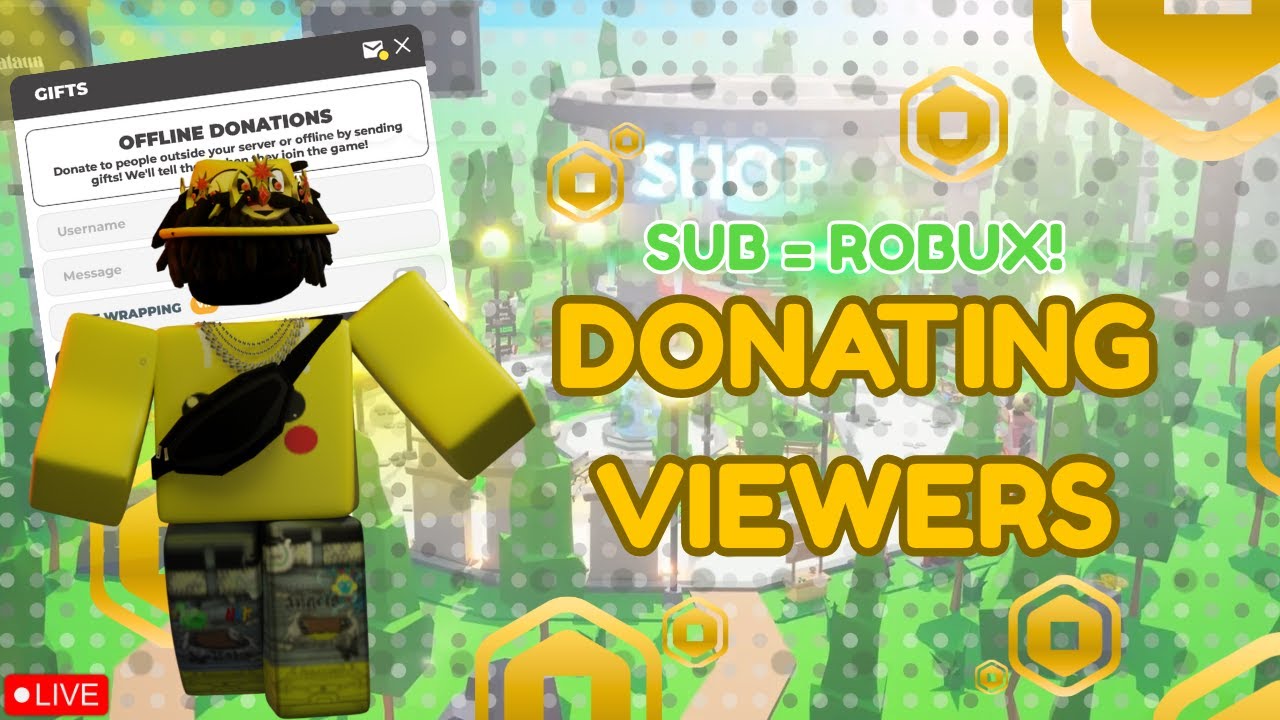🔴LIVE | ROBLOX PLS DONATE 💸DONATING 25-50 ROBUX TO VIEWERS 💬TTS DONATIONS⭐