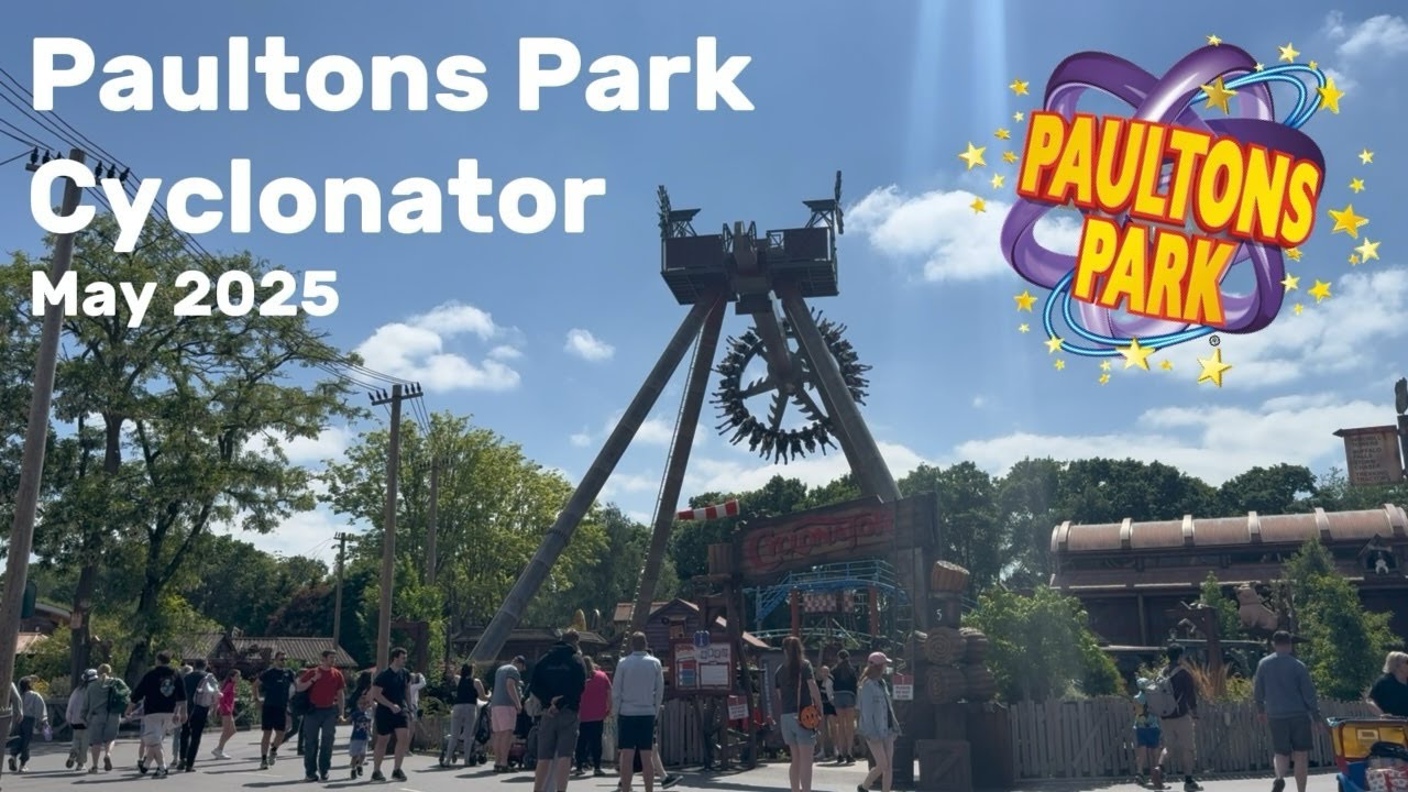 Cyclonator @ Paultons Park - Zamperla Discovery #themepark #paultonspark #fairrides