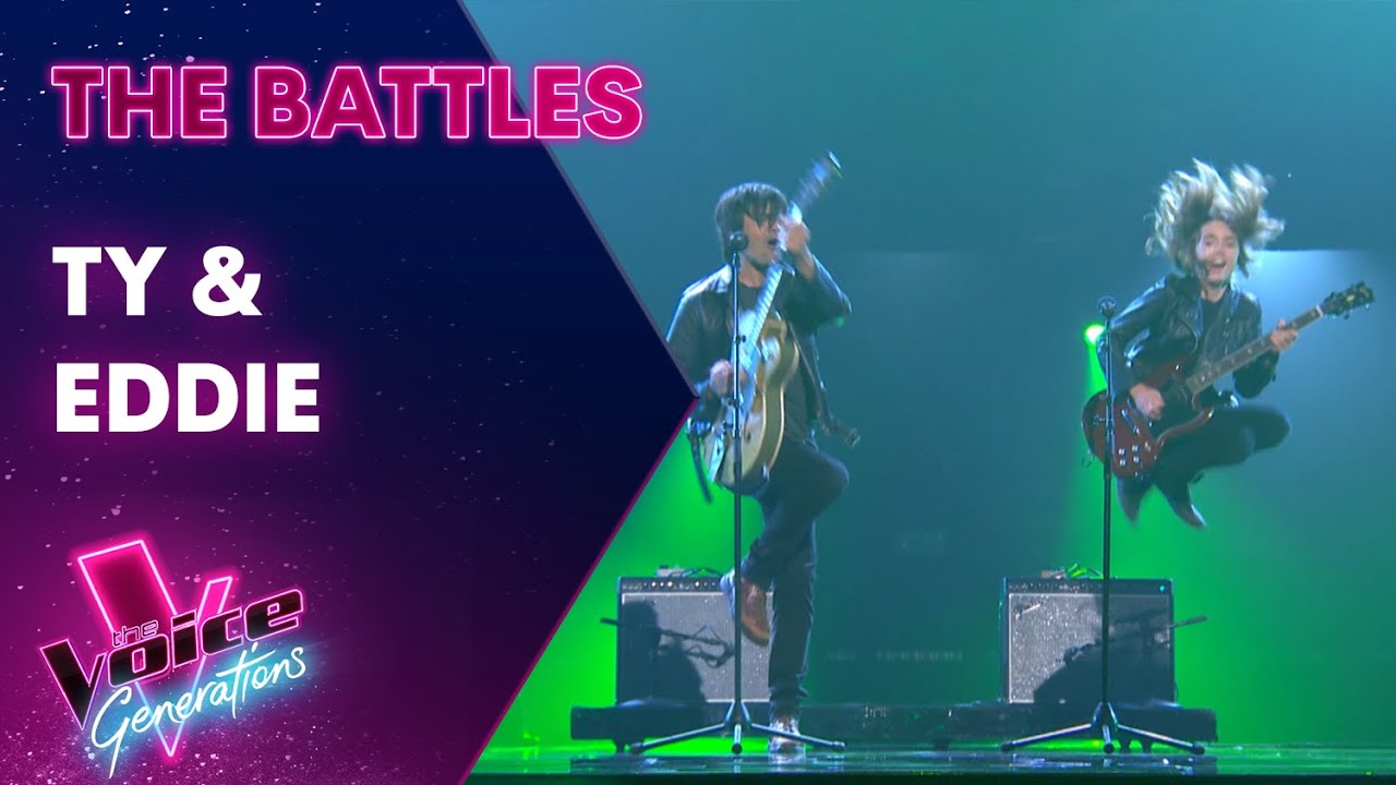 Ty & Eddie Rock Out With 'Are You Gonna Be My Girl' | The Battles | The Voice Generations Australia