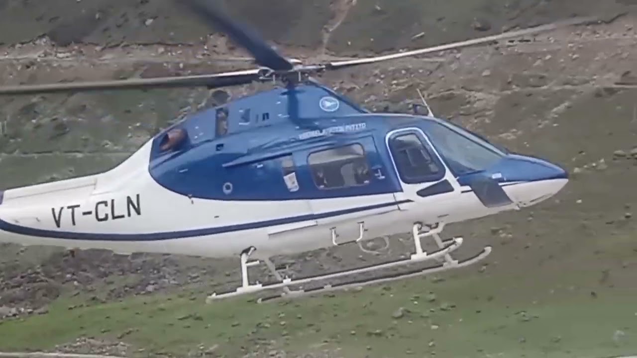 kedarnath helipad Kestrel helicopter