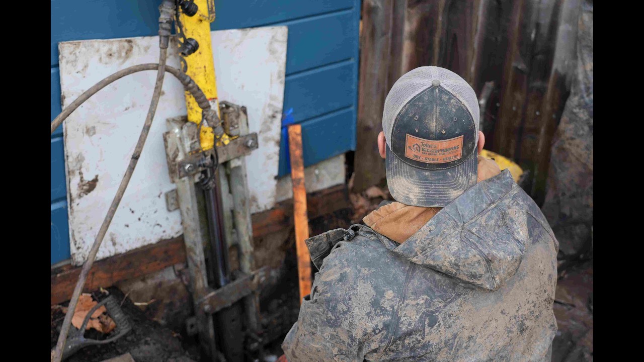 Installing Push Piers in Eugene, OR