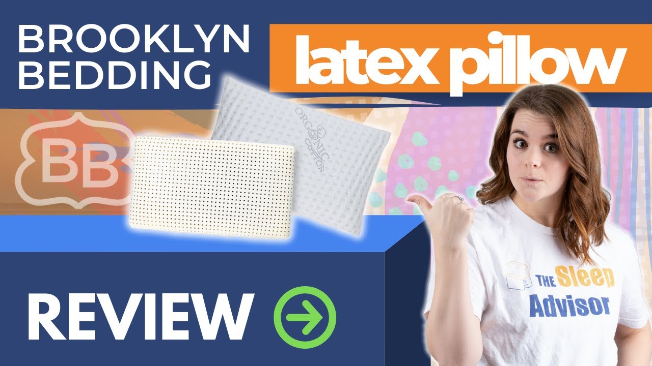 Brooklyn Bedding Latex Pillow Review - Emma checks it out!