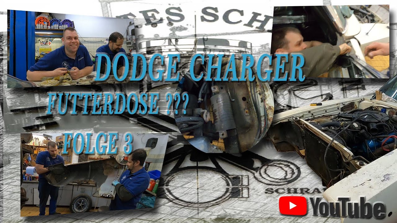 Betreutes-Schrauben Folge 3  Dodge Charger 1968 Restauration der Futterdose Abnahme Kotflügel