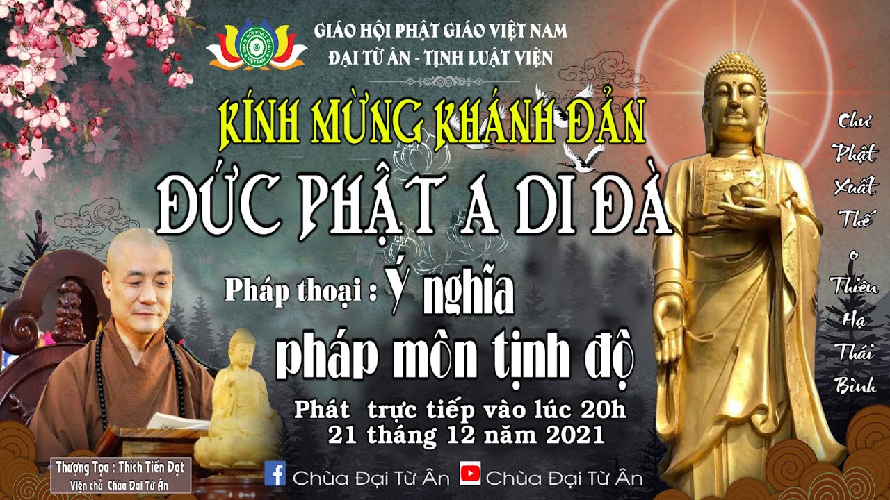 Pháp thoại :  Ý nghĩa pháp môn Tịnh Độ ( Thượng Tọa Thích Tiến Đạt )