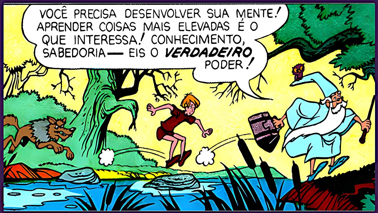 A ESPADA ERA A LEI - Capitulo 1º | Clássicos Disney| Contos Disney | #quadrinhosdisney | #desenho