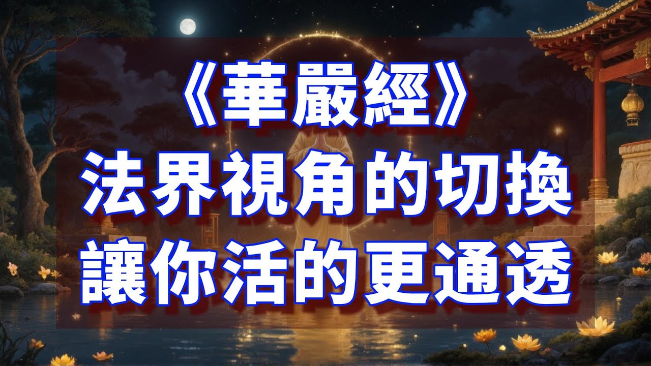 《華嚴經》揭示的真相：開悟不是一個瞬間，而是一個“視角”的轉換#修行 #佛陀 #佛教 #佛法